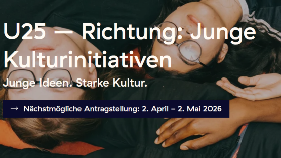 Förderung für Nachwuchsprogramme U25 - Junge Kulturinitiativen
